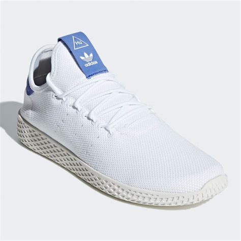 adidas x pharrell williams tennis hu w weiß blau|adidas pharrell williams hu sneakers.